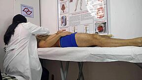 Wow, The Dick Just Rose In Front Of The Nurse!