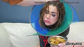 wacky teen 18+ undergoes painful butt therapy in asylum