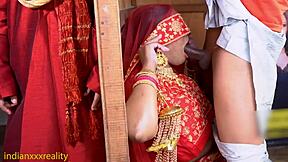 Indian desi amateur contrasts innocence with wet tight pussy teasing