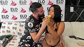 Beautiful Latina Cami Henao Teases in Colombian Spicy Room Interview