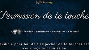 French Audio Jerk Off Instructions with Edging and Touch Permission