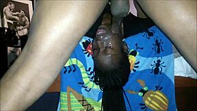 i watched this black gal get fucked in the mouth so intensely
