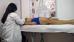 Wow, The Dick Just Rose In Front Of The Nurse!