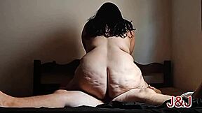 i feel excited riding the bull on bed