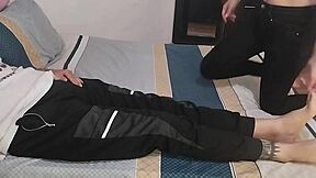 i suck the teacher's whole cock to pass my stepson. does it work?