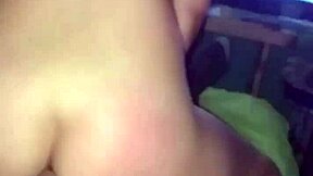Latina couple in morning homemade sex.