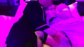 Cosplay Waitress Creampied from Behind