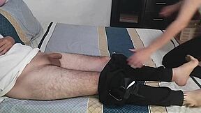 i suck the teacher's whole cock to pass my stepson. does it work?