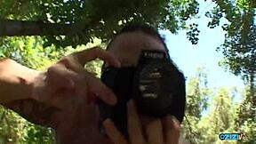 Lucy Thai Enjoys Steamy Outdoor Threesome Leading To Anal And Dp