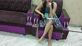 Saara Seduces Teacher with Ass and Pussy Tease