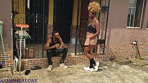 Fucking My Neighbor Babe While She Waits For Her Boyfriend In Xhomealone Room!