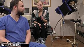 Ava Siren blasted by doctor in Tampa with cum on tramp stamp