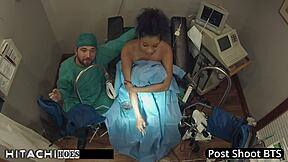 I, Phoenix Rose, get a mandatory Hitachi orgasm from the doctor in Tampa.