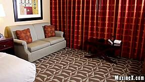 Bdsm enthusiast maxine x enjoys a relaxing session in pvc hood