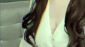 my boss husband gave me a heavy load of cum on my face during the performance review