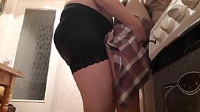 My stepmom waited for stepfather to leave, then fucked me hard