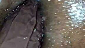 sexy babe pegs guy interracial