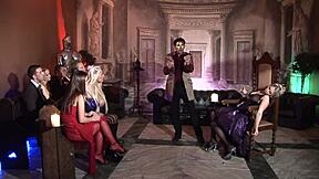 Amy Azurra And Denice K Host Sex Party Orgy