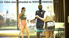 Sucking Dick Through Mask In Sloppy Blowdemic