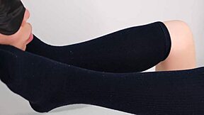 Kawaii Seifuku Joshi No Kon Socks Ashi Koki Shiriin Kutsu Shita Koki M Otoko Bikyaku Ashi Fetishi