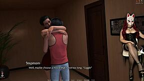 Golden boy 21 cums hard on big-titted milf in cosplay.