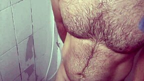 Discussing jerking off in the shower and cumming on my leg