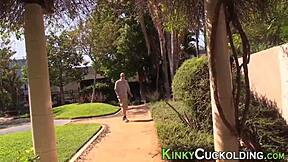 Hotwife rides massive black cock in interracial scene