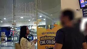 big tits colombian teen hooks up and fucks bwc tourist