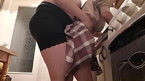 My stepmom waited for stepfather to leave, then fucked me hard