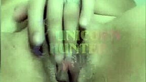 Rubbing Pussy Then Fingering Ass