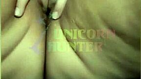 Rubbing Pussy Then Fingering Ass