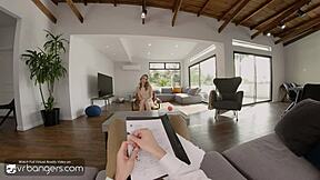 i got fucked by horny nympho anya olsen on the table at the sexologist in hd