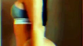 This slut is twerking and dancing funk like crazy