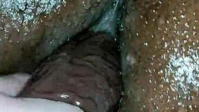 sexy babe pegs guy interracial