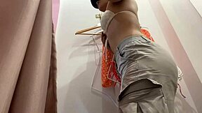 Latina Brunette Flashes Perfect Tits And Ass In Bikini