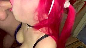 Cute teen chats about facefucking and drinking sperm