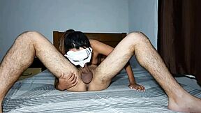 chupando pau para deixar quente para meu anus mas goze tudo dentro