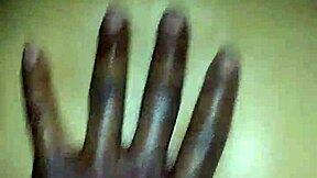 Ebony wife bent over in doggystyle position during intimate moment