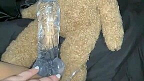 Saudi Teen Arabian Snowwhite Masturbates with Glass Dildo in Los Angeles