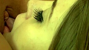 Chunky Lesbian Girl Rims Busty Milf, Teases Wet Clit with Vibrator