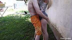 i sprayed my girlfriend in shorts and things got wild