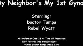 Rebel wyatt's first gynecological exam