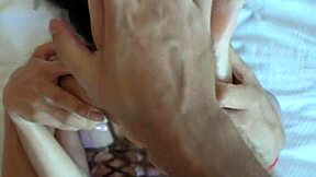 Tiny hot milf got huge creampie from hotel staff