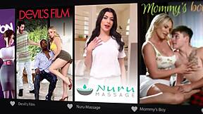 Victoria Voxxx catches coworker jerking off at work and masturbates with him.