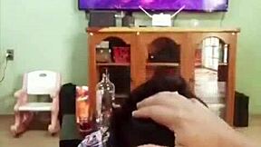 mamada con antifaz 6