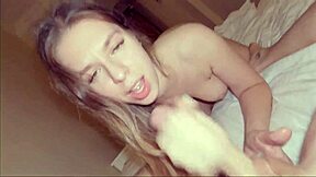 Horny milf begs son's friend to fuck her hard in intense pounding.