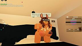 Intense 3some anal assfucking with big black cock, cowgirl riding, cumshot.