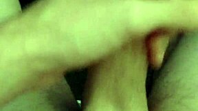 I perform a solo handjob, stroking my cock until the cum finish