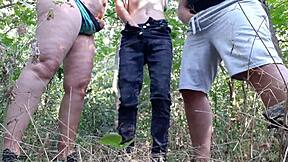 Three Girlfriends Masturbate Riskily On Beach By River!