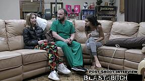 daisy beans pussy gets blasted with cum in hospital roleplay